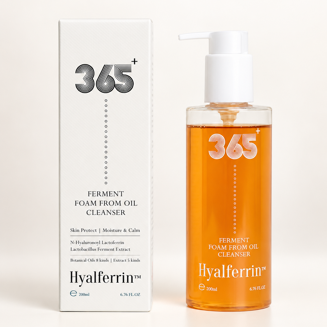 HYALFERRIN FERMENT FOAM FROM OIL CLEANSER 365