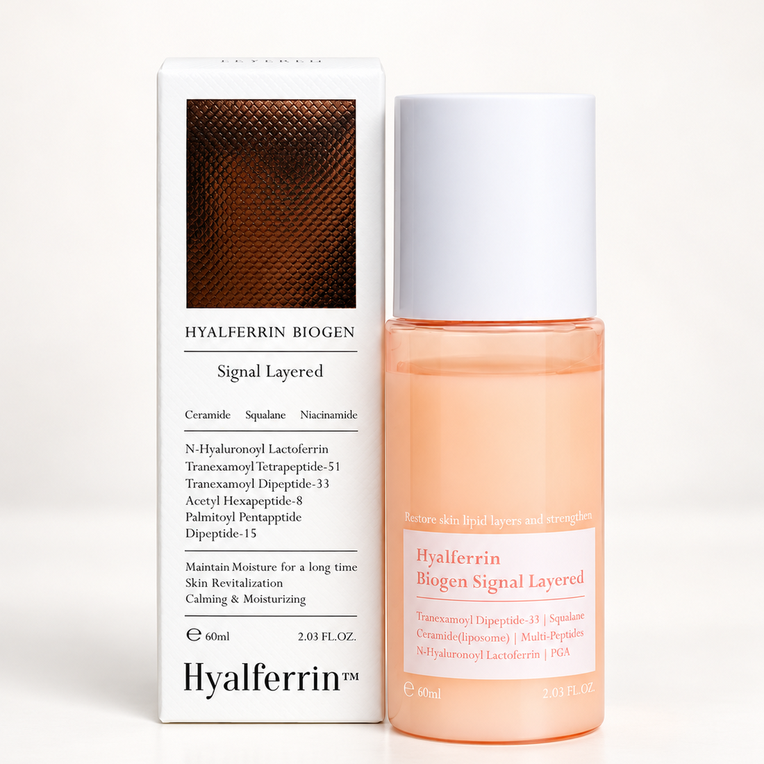 HYALFERRIN BIOGEN SIGNAL LAYERED